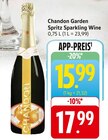 Garden Spritz Sparkling Wine im Angebot bei E center in Konstanz Garden Spritz Sparkling Wine Angebote von Chandon bei E center Konstanz für 15,99 €