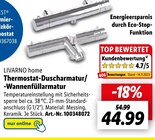 Thermostat-Duscharmatur/ -Wannenfüllarmatur von LIVARNO home für 44,99 € bei Lidl im Angebot Thermostat-Duscharmatur/ -Wannenfüllarmatur von LIVARNO home im aktuellen Lidl Prospekt