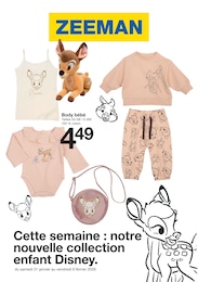 Catalogue Zeeman à Saint-Joire, avec 22 pages Prospectus Zeeman à Saint-Joire, "Cette semaine : notre nouvelle collection enfant Disney", 22 pages, 31/01/2026 - 06/02/2026