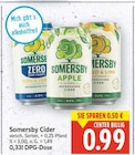 Cider von Somersby für 0,99 € bei E center im Angebot Cider von Somersby im aktuellen E center Prospekt