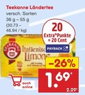 Ländertee im Angebot bei Netto Marken-Discount in Siegen Ländertee Angebote von Teekanne bei Netto Marken-Discount Siegen für 1,69 €