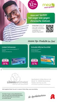 Aktueller mea - meine apotheke Prospekt (Marienberg, 4 Seiten zum blättern mea - meine apotheke Prospekt Unsere Juni-Angebote mit 4 Seiten