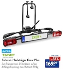 Aktuelles Fahrrad-Heckträger Crow Plus Angebot bei ALDI SÜD in Köln ab 169,00 €