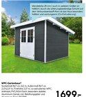 Aktuelle Gartenhaus Angebote bei Hellweg in Berlin Aktuelles WPC-Gartenhaus Angebot bei Hellweg in Berlin ab 1.699,00 €
