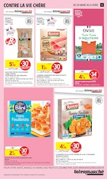 Prix et réduction Saumon dans le prospectus Intermarché Express en cours Offre Saumon dans le catalogue Intermarché Express du moment à la page 15