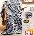 Cashmere Feeling Wohndecke Angebote von Gözze bei REWE Neuwied für 39,99 €