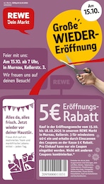 REWE Prospekt "Dein Markt" für Murnau, 32 Seiten, 13.10.2025 - 18.10.2025