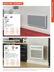 Radiateur Électrique Angebote im Prospekt "GUIDE 2024 : CHAUFFAGE ET ISOLATION" von E.Leclerc auf Seite 5