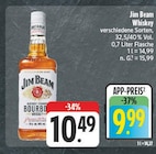 Whiskey im Angebot bei EDEKA in Jena Whiskey Angebote von Jim Beam bei EDEKA Jena für 9,99 €
