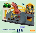 Set de jeu dinosaure en promo chez Action Nantes à 15,95 €