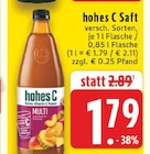 Saft Angebote von hohes C bei E center Neuwied für 1,79 €