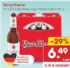 Bier Angebote von König Pilsener bei Netto Marken-Discount Kempen für 6,49 €