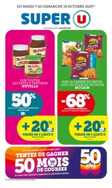 Catalogue Supermarchés Super U en cours à Herzeele et alentours, "Super U", 40 pages, 07/10/2025 - 19/10/2025