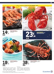 Homard Angebote im Prospekt "UN RÉVEILLON GOURMAND à prix E.Leclerc" von E.Leclerc auf Seite 11