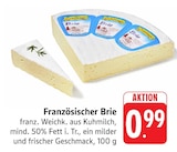 EDEKA Riederich - Französischer Brie Angebot im Prospekt Französischer Brie bei EDEKA im Riederich Prospekt für 0,99 €