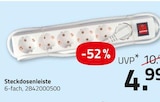 Steckdosenleiste im ROLLER Prospekt Steckdosenleiste von im aktuellen ROLLER Prospekt für 4,99 €
