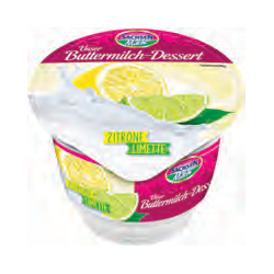 Unser Buttermilch Dessert Erdbeere