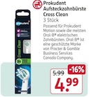 Aufsteckzahnbürste Cross Clean von Prokudent im aktuellen Rossmann Prospekt für 4,99 €