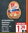 Delikatess-Teewurst von GUT&GÜNSTIG im aktuellen EDEKA Prospekt