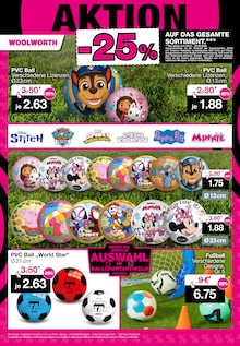 Fußball Angebot im aktuellen Woolworth Prospekt auf Seite 17