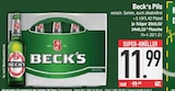 Pils von Beck's im aktuellen EDEKA Prospekt für 11,99 €