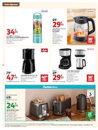 Offre Cafetière Filtre dans le catalogue Auchan Hypermarché du moment à la page 40