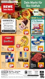 Aktueller REWE Prospekt, "Dein Markt", mit Angeboten der Woche, gültig von 17.03.2025 bis 17.03.2025