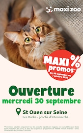 Promotion Purina One dans le prospectus Maxi Zoo, valable du 30/09/2026 au 03/10/2026 Promo Purina One dans le catalogue Maxi Zoo du moment à la page 1