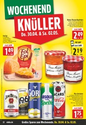 Aktueller EDEKA Prospekt mit Bacardi, "Aktuelle Angebote", Seite 22
