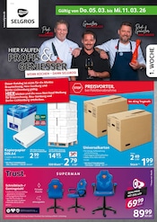 Aktueller Selgros Prospekt mit Schreibtisch, "cash & carry", Seite 1