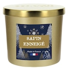 Bougie parfumée verre laqué or - DEVINEAU en promo à 5,99 € chez Carrefour Bougie parfumée verre laqué or - DEVINEAU dans le catalogue Carrefour