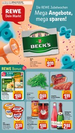 Aktueller REWE Prospekt mit Bier, "Dein Markt", Seite 1