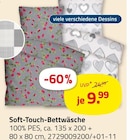 Soft-Touch-Bettwäsche für 9,99 € bei ROLLER im Angebot Soft-Touch-Bettwäsche im aktuellen ROLLER Prospekt
