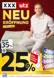 XXXLutz Möbelhäuser Prospekt: "MEGATAGE", 4 Seiten, 27.04.2026 - 03.05.2026