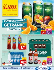 Saft im aktuellen Netto Marken-Discount Prospekt (Fürth) Saft im Netto Marken-Discount Prospekt "Aktuelle Angebote" mit 71 Seiten (Fürth)