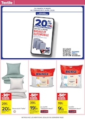 Promos Couette dans le catalogue "Carrefour" de Carrefour Couette en promo dans le catalogue Carrefour à la page 52