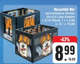 Bier Angebote von Hasseröder bei E center Dresden für 15,99 €