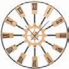 Wanduhr von Landscape für 59,90 € bei XXXLutz Möbelhäuser im Angebot Wanduhr von Landscape im aktuellen XXXLutz Möbelhäuser Prospekt