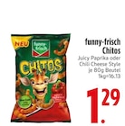 Juicy Paprika oder Chili Cheese Style Angebote von funny-frisch bei EDEKA Ravensburg für 1,29 €