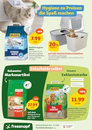 Fressnapf Katzenstreu im Prospekt 