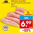 Hähnchen-Innenfilet von Gut Ponholz im aktuellen Netto Marken-Discount Prospekt für 6,99 €