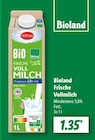 Bioland Frische Vollmilch im Angebot bei Lidl in Bayreuth Bioland Frische Vollmilch Angebote von Milbona bei Lidl Bayreuth für 1,35 €