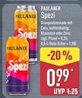Spezi von Paulaner im aktuellen ALDI Nord Prospekt