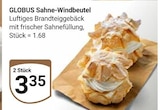 Sahne-Windbeutel Angebote von Globus bei GLOBUS Pulheim für 3,35 €