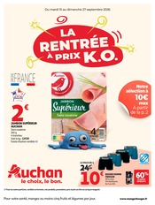 Vêtements en promo dans le catalogue Auchan Hypermarché à la page 1