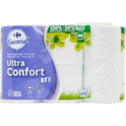 Papier Toilette Ultra Confort - CARREFOUR ESSENTIAL à 4,99 € dans le catalogue Carrefour