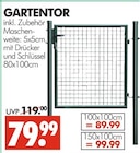 Gartentor im Angebot bei Wreesmann in Brandenburg Gartentor Angebote bei Wreesmann Brandenburg für 79,99 €