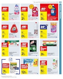 Promo Savon dans le catalogue Carrefour du moment à la page 55