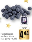 Heidelbeeren bei EDEKA im Häusern Prospekt für 4,44 €