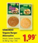 Vegane Burger Alternative Angebote von VEMONDO bei Lidl Paderborn für 1,99 €